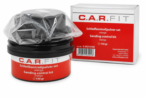 Praf control cu aplicator, 150gr, portocaliu, C.A.R. FIT